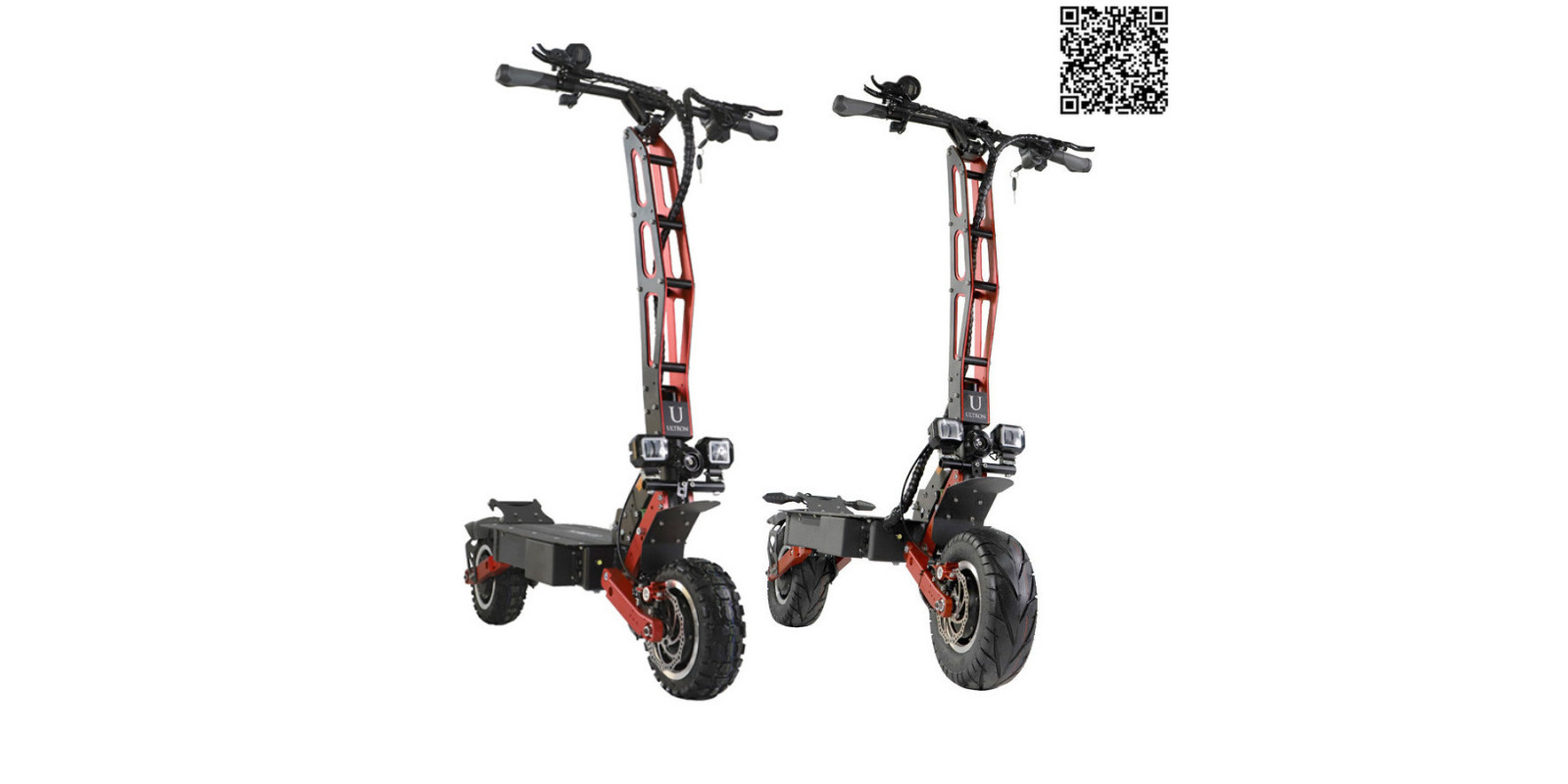 Тюнинговые электросамокаты ULTRON T 128/PLUS Тюнинговые электросамокаты ULTRON T 128/PLUS